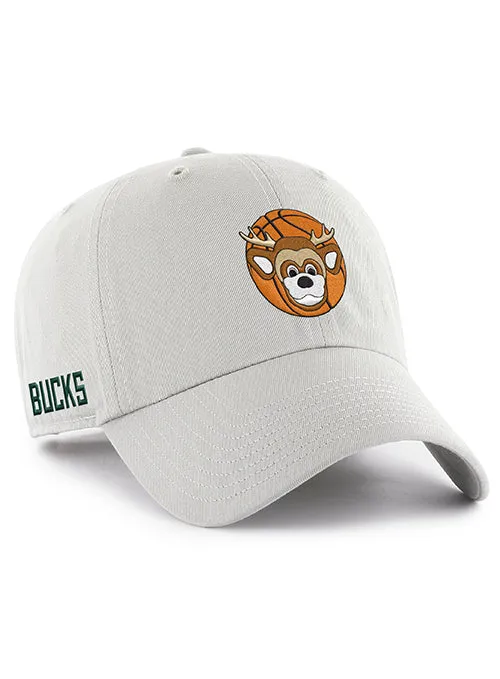 '47 Brand Clean Up Bango Basketball Milwaukee Bucks Adjustable Hat