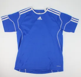 ADIDAS ATHLETIC BLUE TSHIRT YOUTH MEDIUM PRE-LOVED