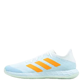 Adizero Fastcourt Handball Shoes Sky Tint / Cloud White / Signal Orange