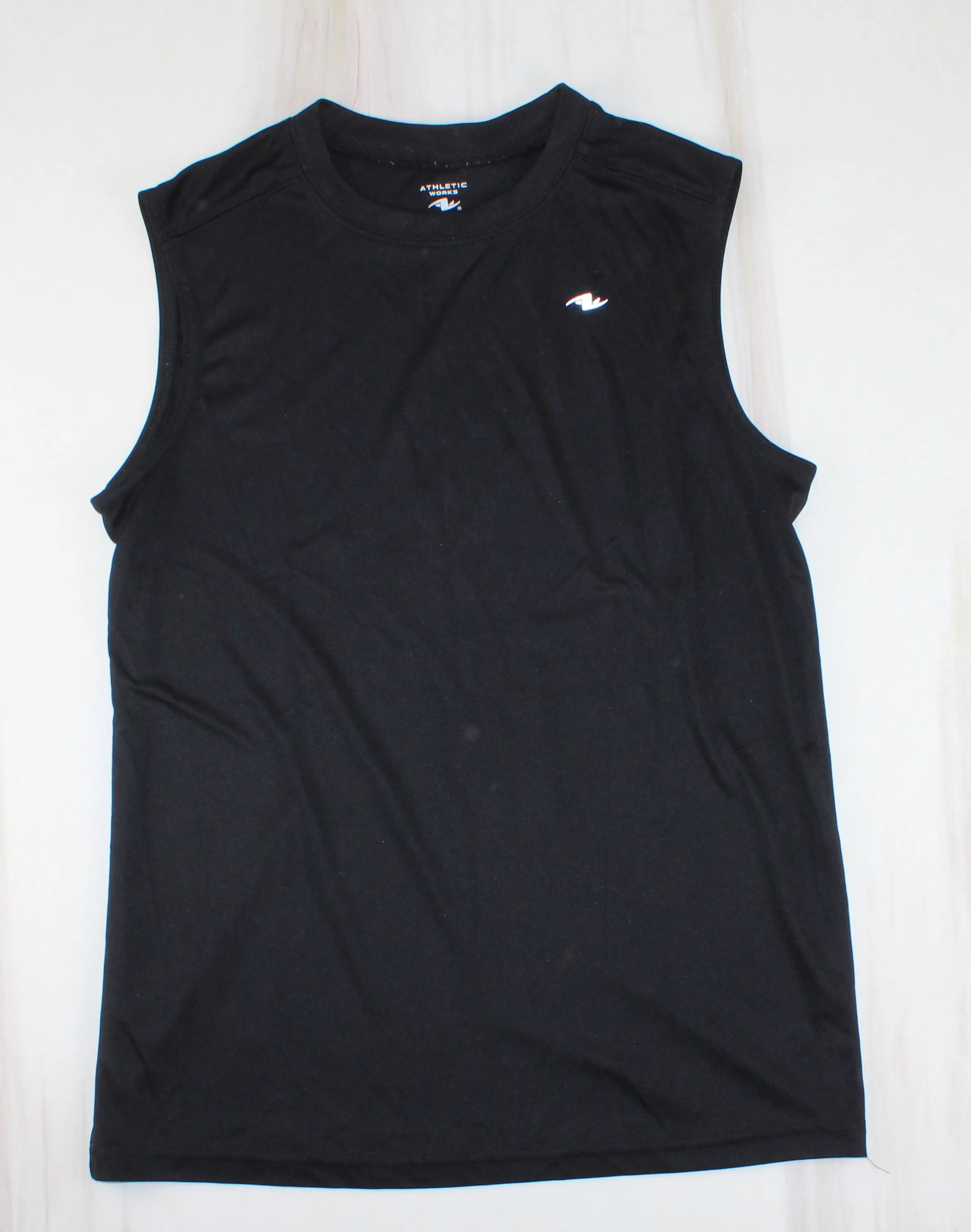 ATHLETIC WORKS BLACK TOP 14/16Y PRE-LOVED