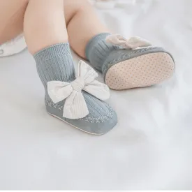 Bowknot Princess First Walker Sock Shoes