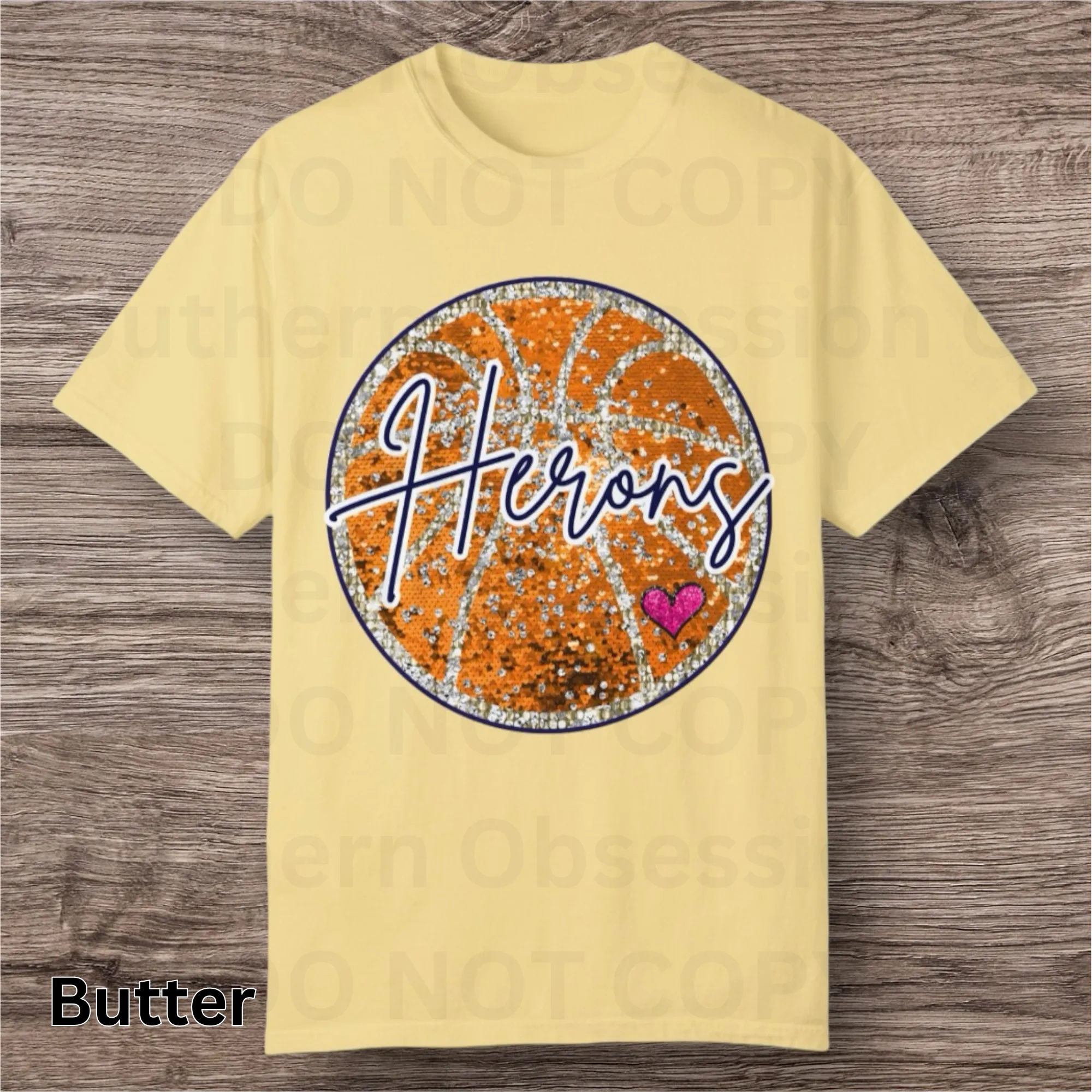 Heron Basketball Tee