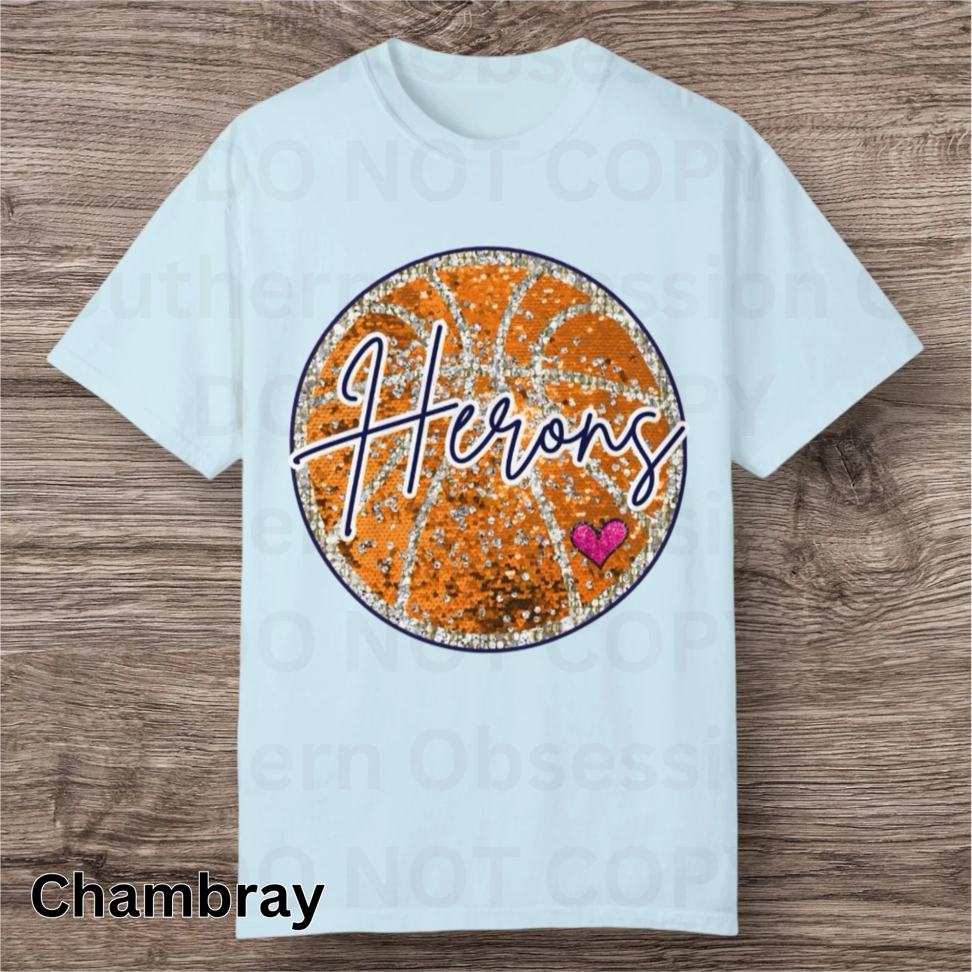 Heron Basketball Tee