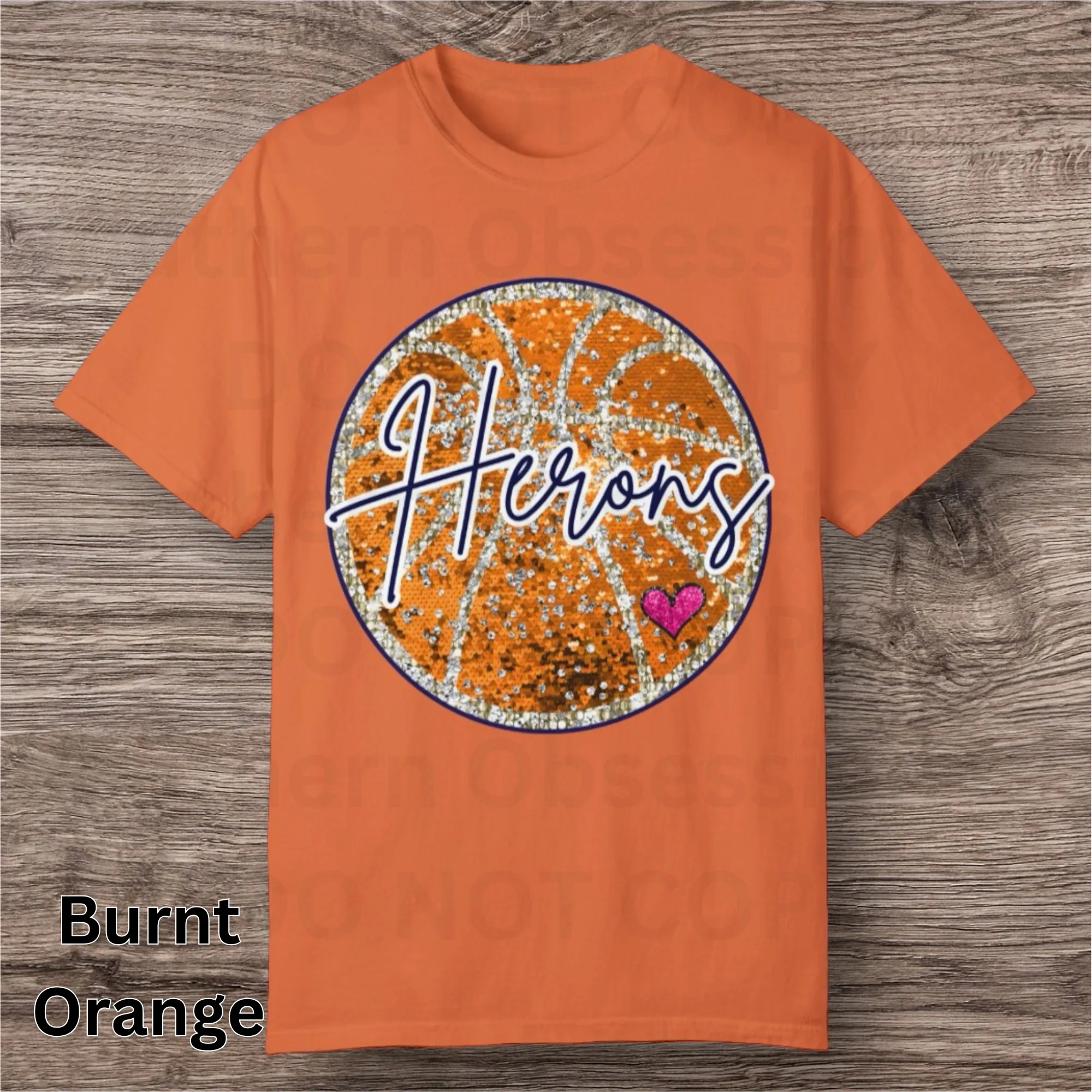 Heron Basketball Tee