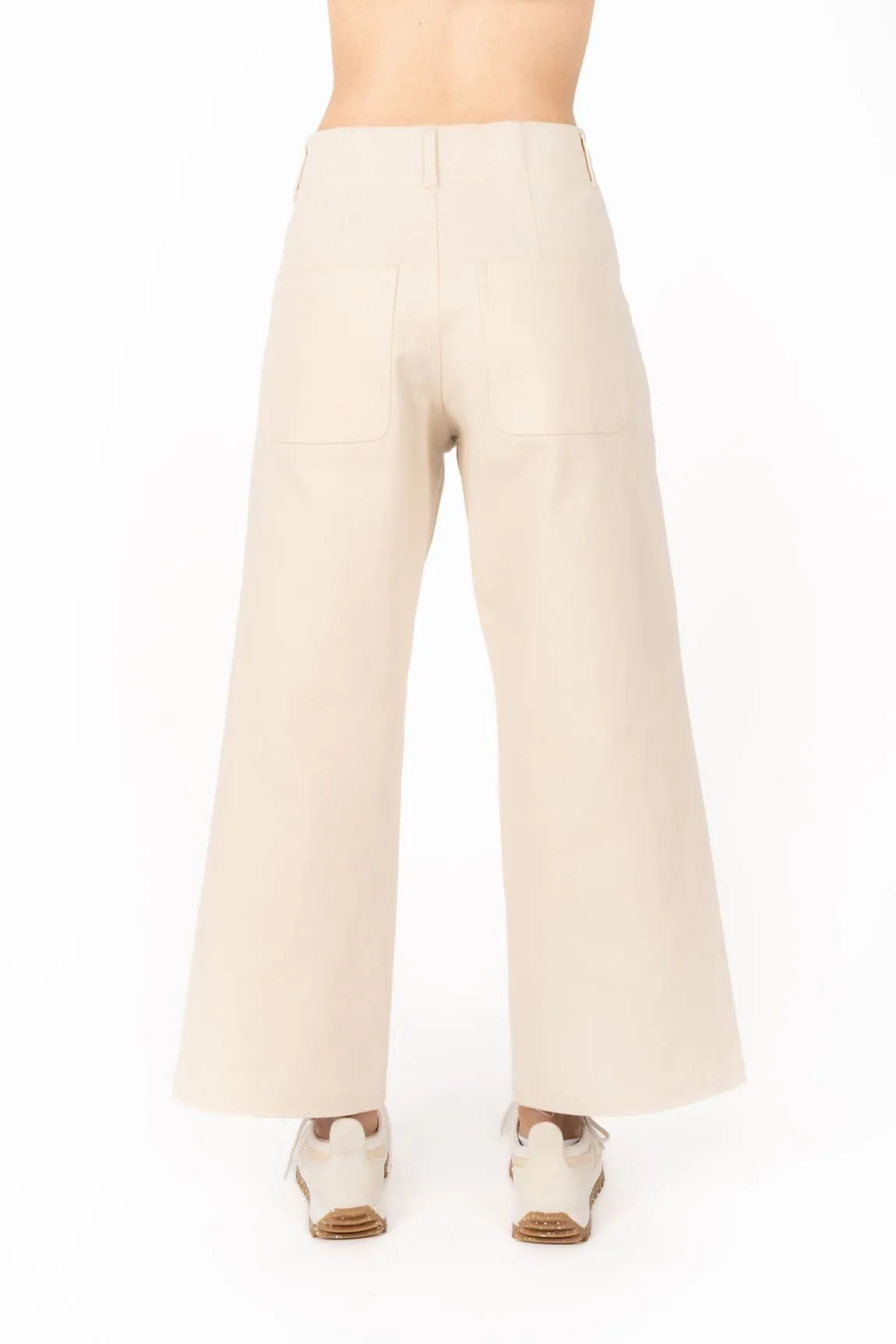 Margo Drill Pant - Sand