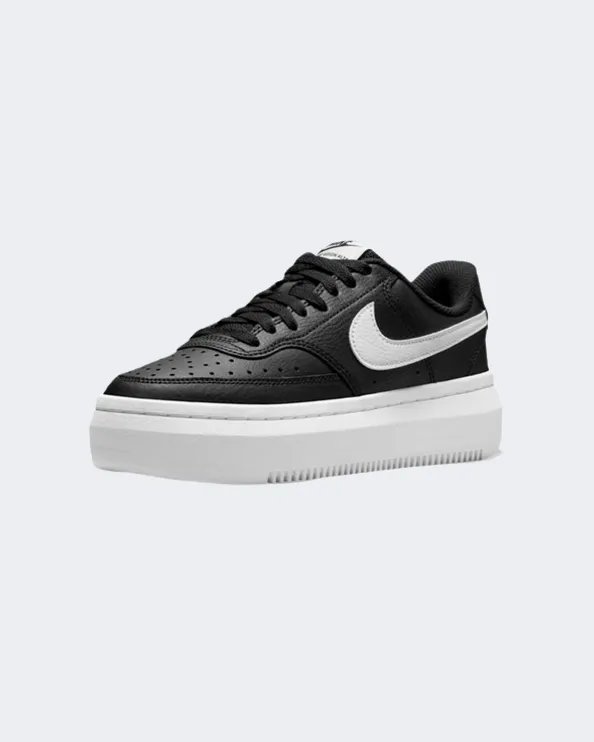 Nike Court Vision Women Lifestyle Shoes Black/White