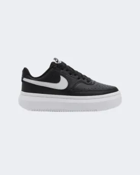 Nike Court Vision Women Lifestyle Shoes Black/White